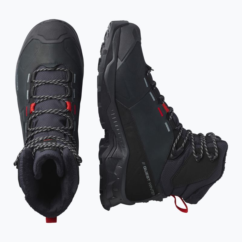 Trekingová obuv Salomon Quest Winter TS CSWP černe L41366600 14