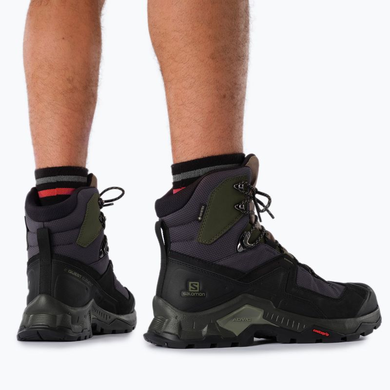 Pánská trekingová obuv Salomon Quest Element GTX zelená L41457100 10