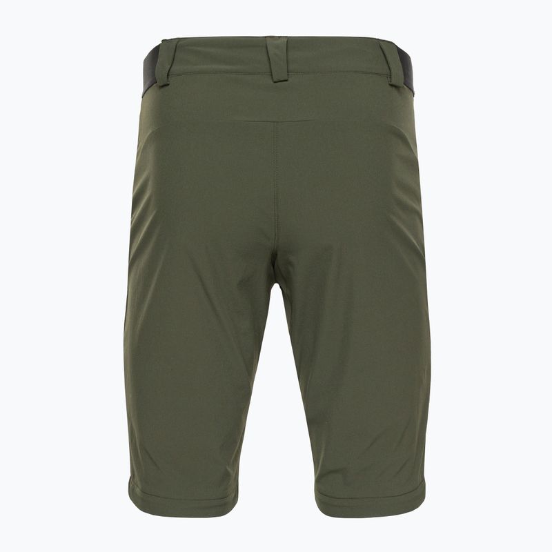 Pánské trekové kalhoty Salomon Wayfarer Zip Off zelené LC1741100 6