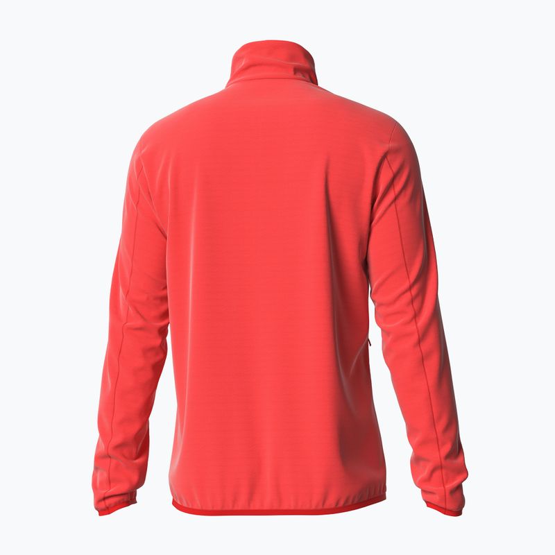 Pánská fleece mikina Salomon Outrack Full Zip Mid oranžová LC1711600 3