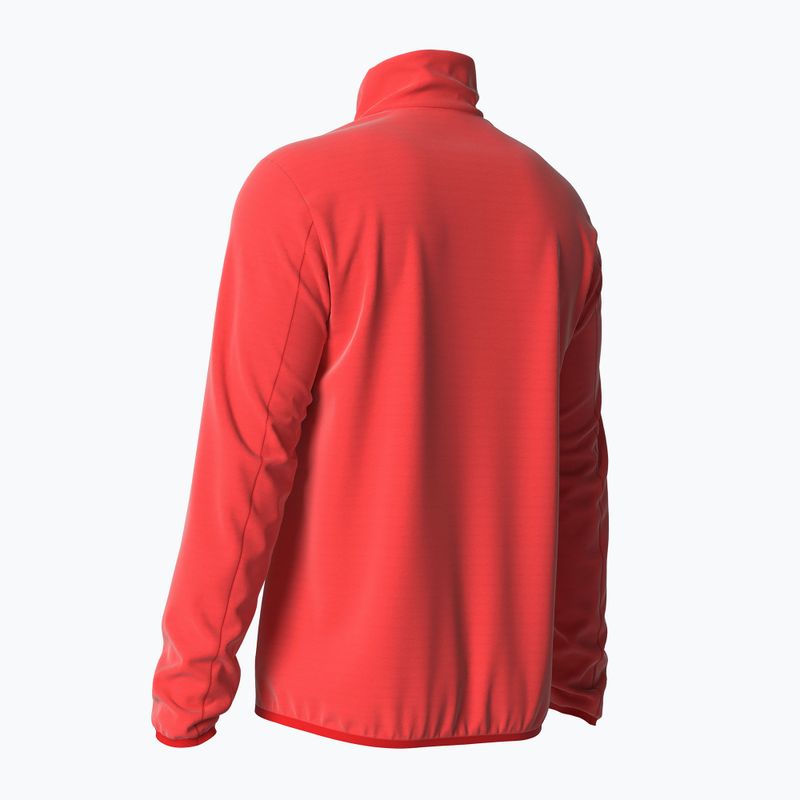 Pánská fleece mikina Salomon Outrack Full Zip Mid oranžová LC1711600 5