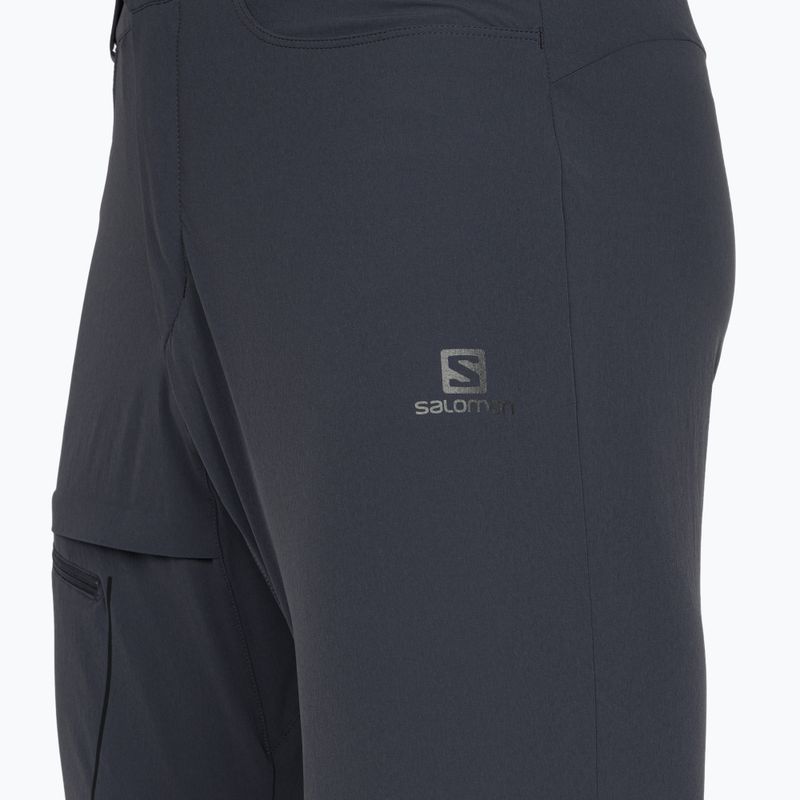 Pánské trekové kalhoty Salomon Wayfarer šedé LC1713600 3