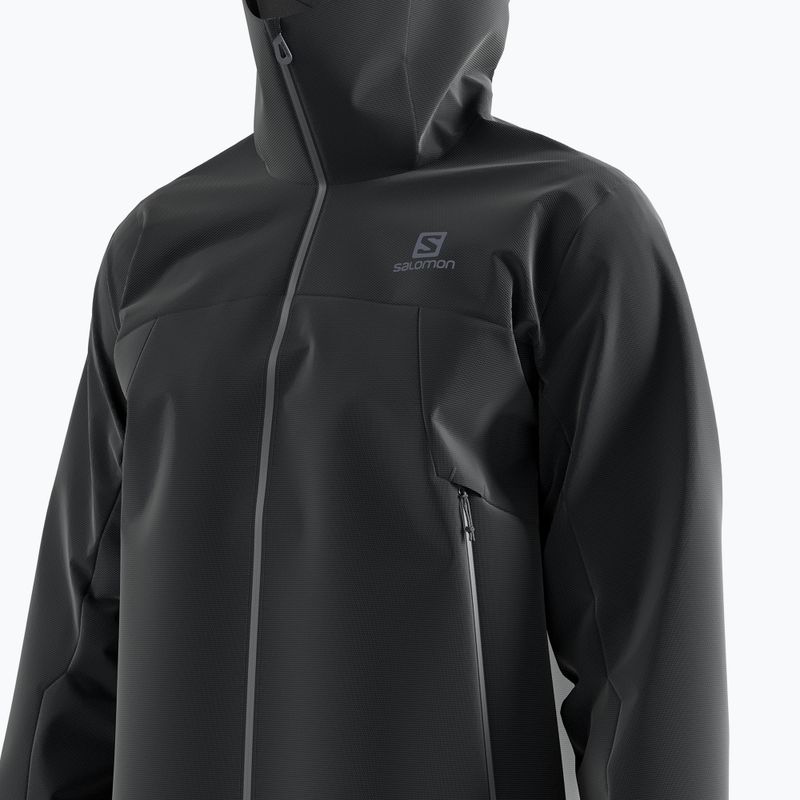 Pánská nepromokavá bunda Salomon Outline GTX 2.5L černá LC1786500 5