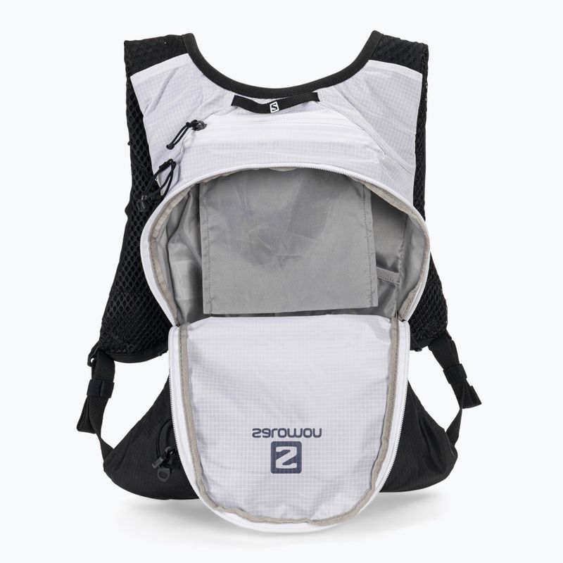 Turistický batoh Salomon XT 6 l bílo-černý LC1764500 4