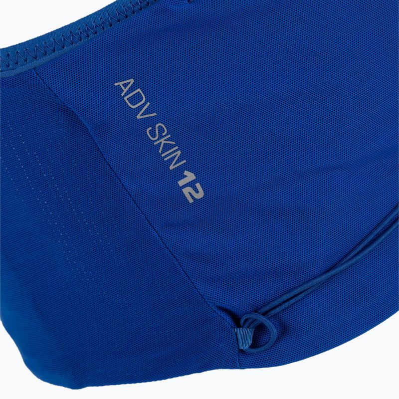 Salomon ADV Skin 12 set běžecká vesta modrá LC1759700 6