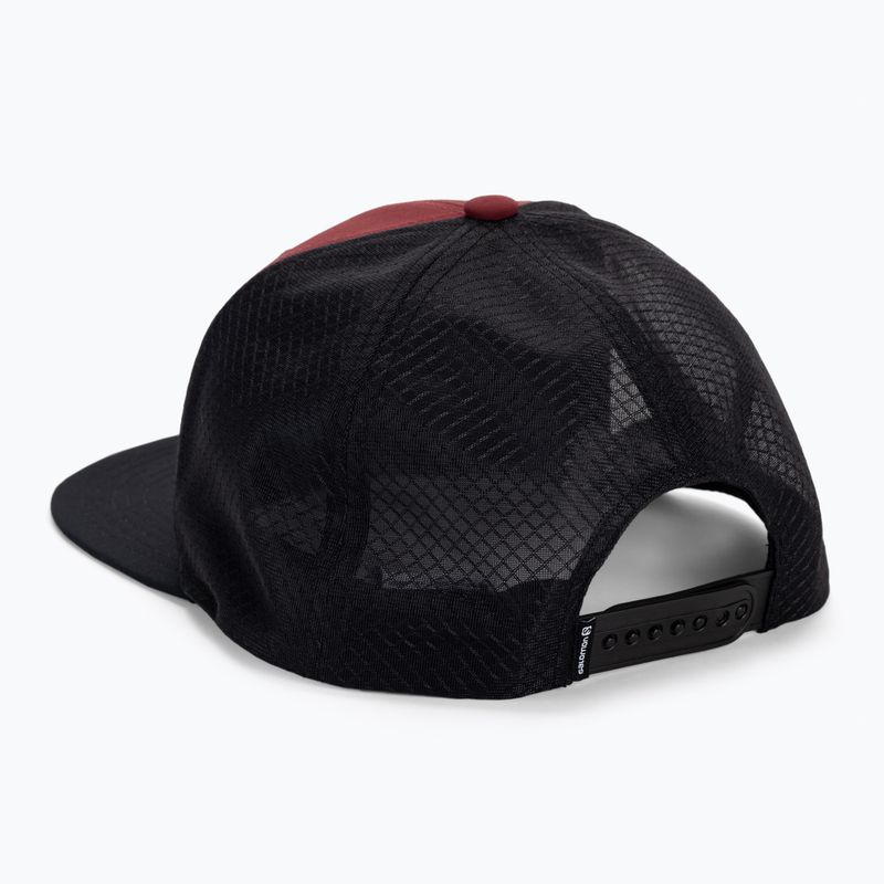 Kšiltovka Salomon Trucker Flat bordová LC1680700 3