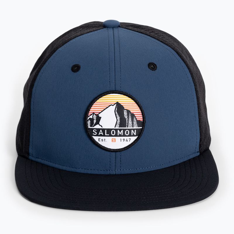 Kšiltovka Salomon Trucker Flat tmavě modrá LC1680600 4