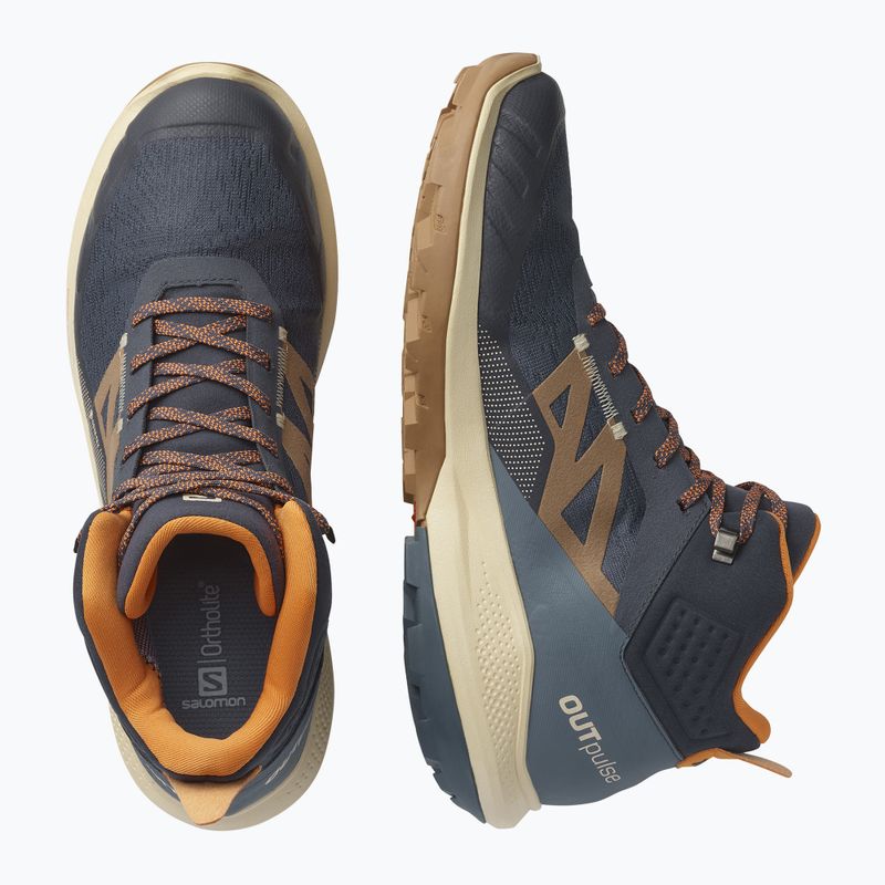 Pánská trekingová obuv Salomon Outpulse MID GTX tmavě modrá L41589500 15
