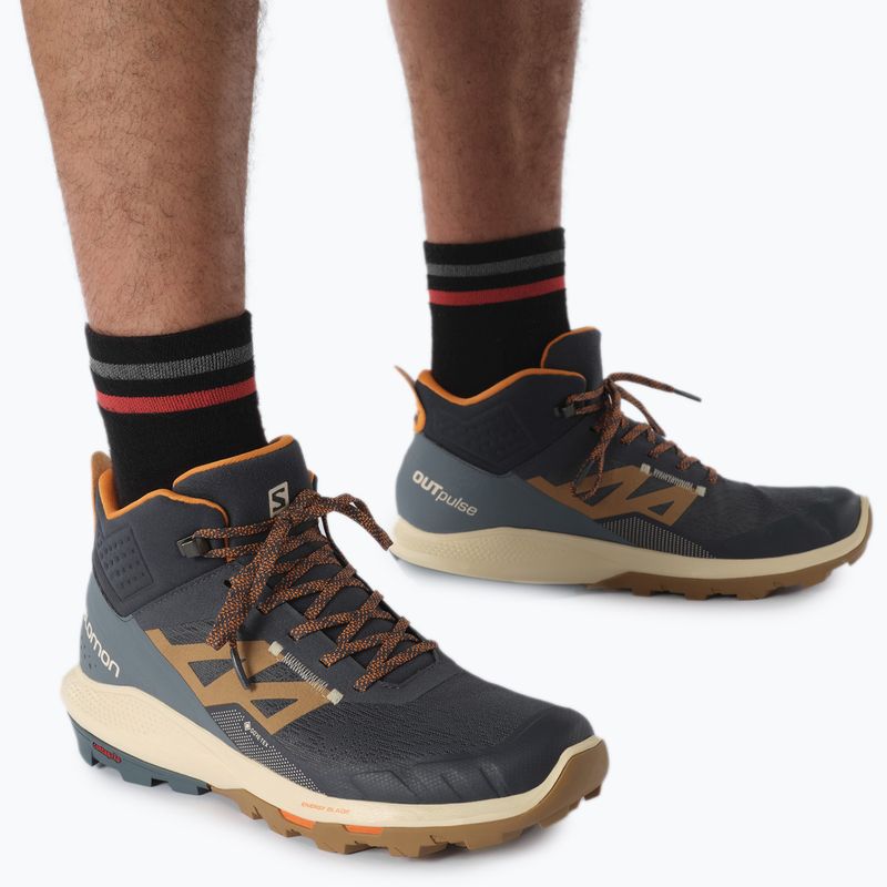 Pánská trekingová obuv Salomon Outpulse MID GTX tmavě modrá L41589500 17