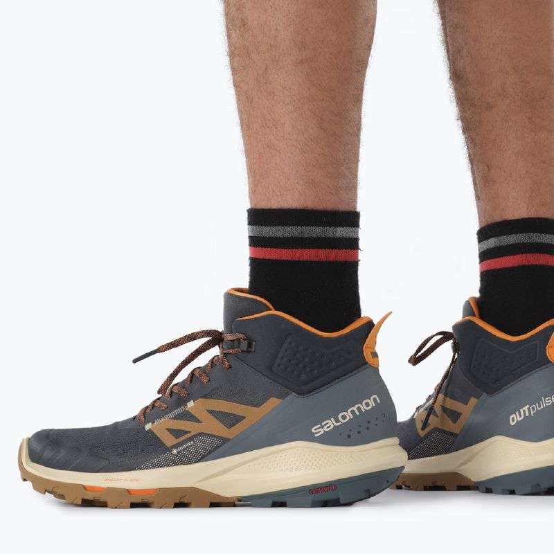 Pánská trekingová obuv Salomon Outpulse MID GTX tmavě modrá L41589500 18