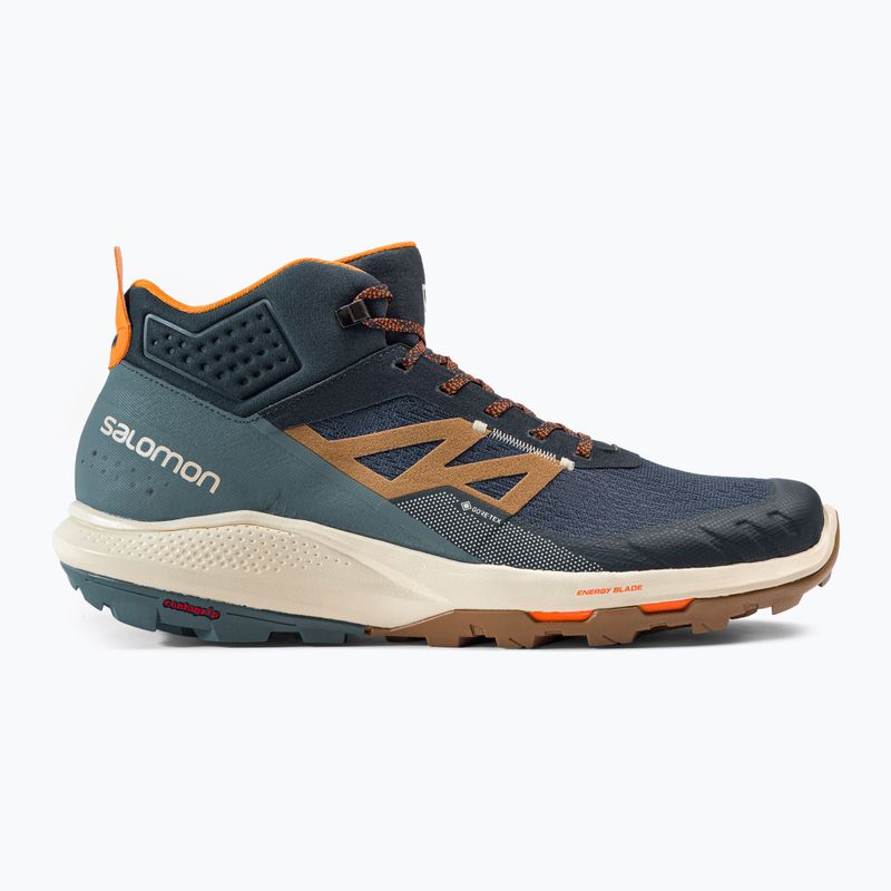 Pánská trekingová obuv Salomon Outpulse MID GTX tmavě modrá L41589500 2