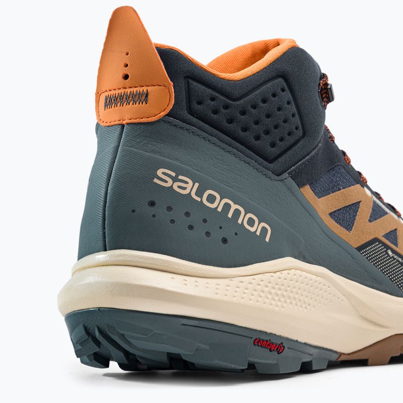 Pánská trekingová obuv Salomon Outpulse MID GTX tmavě modrá L41589500 7