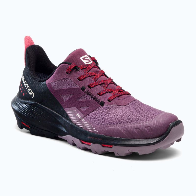 Dámská trekingová obuv Salomon Outpulse GTX černo-růžová L41689700