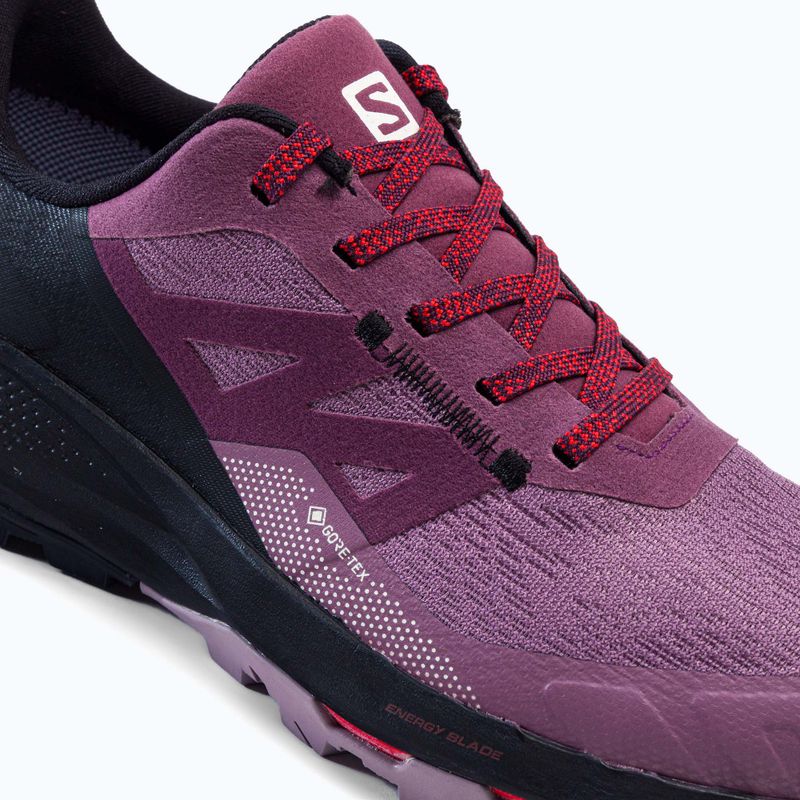 Dámská trekingová obuv Salomon Outpulse GTX černo-růžová L41689700 8