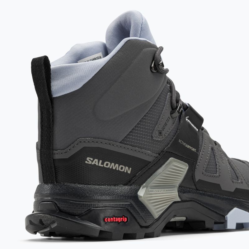 Dámské trekové boty Salomon X Ultra 4 Mid GTX magnet/black/zen 9