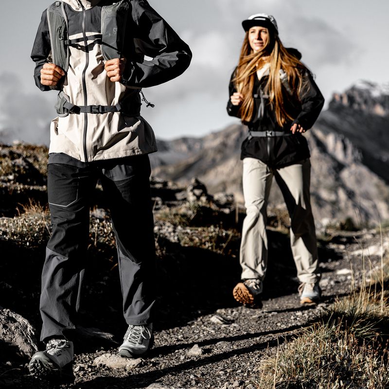 Pánské turistické boty Salomon Outpulse Mid Gore-Tex zeleno-černé L41588900 10