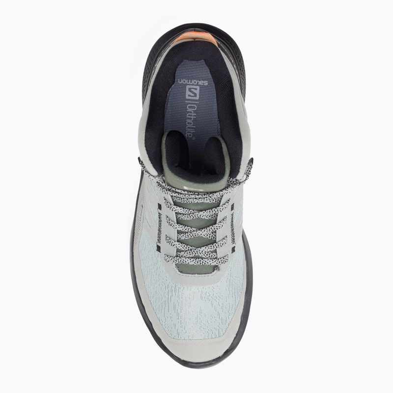 Pánské turistické boty Salomon Outpulse Mid Gore-Tex zeleno-černé L41588900 6