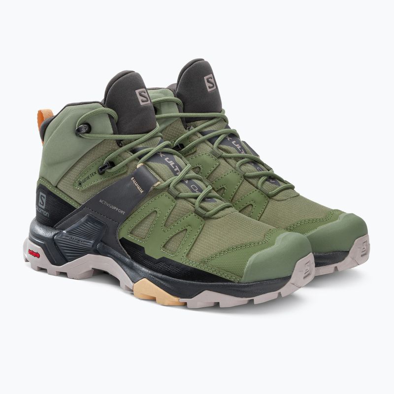 Dámská trekingová obuv Salomon X Ultra 4 MID GTX zelená L41625100 4