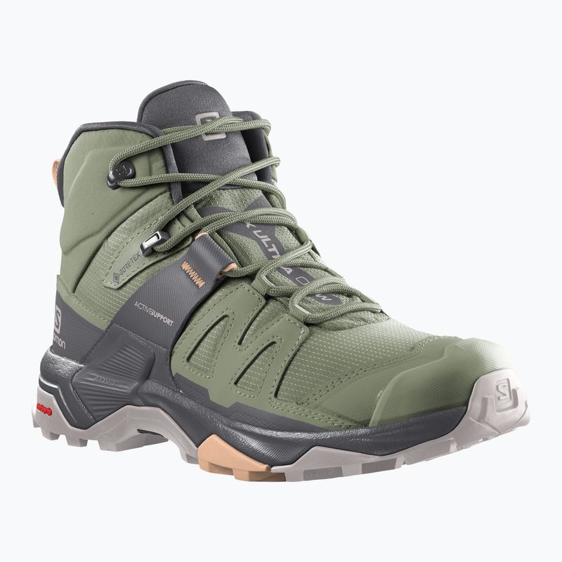 Dámská trekingová obuv Salomon X Ultra 4 MID GTX zelená L41625100 11