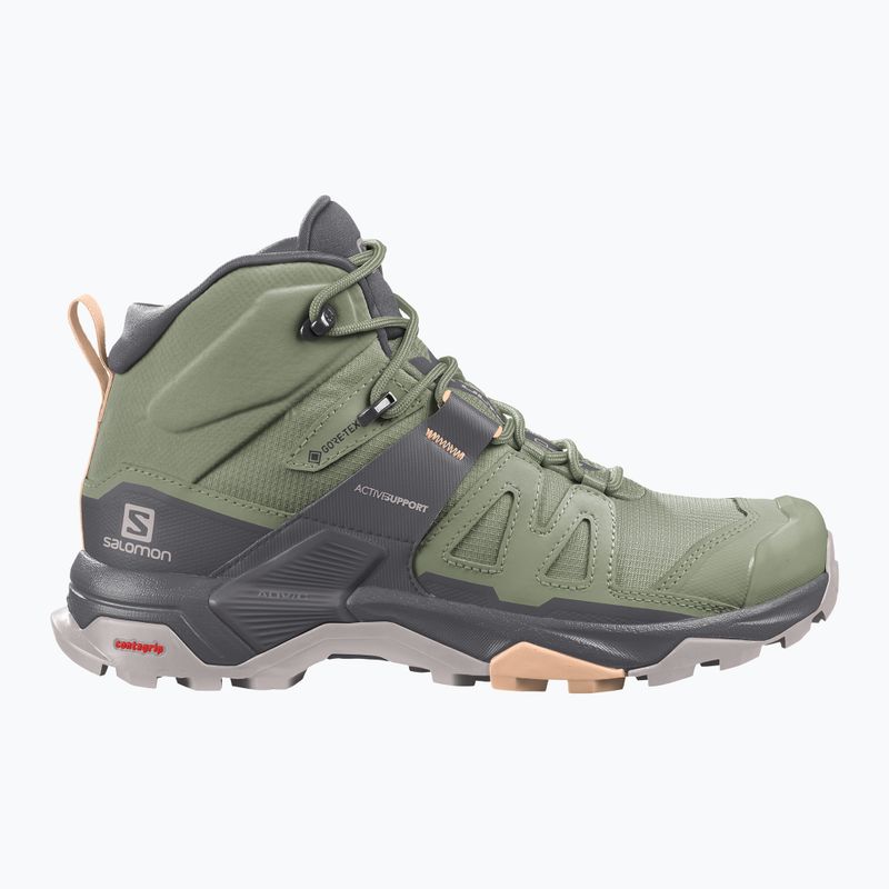 Dámská trekingová obuv Salomon X Ultra 4 MID GTX zelená L41625100 12