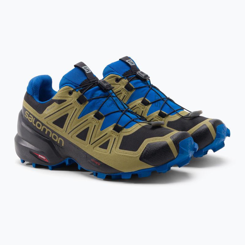 Pánská trailová obuv Salomon Speedcross 5 GTX green-blue L41612400 5
