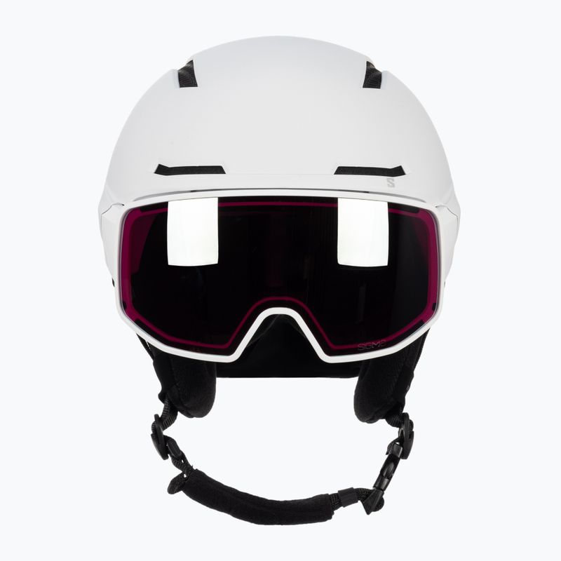 Lyžařská helma Salomon Driver Pro Sigma S3 bílá L47011800 2