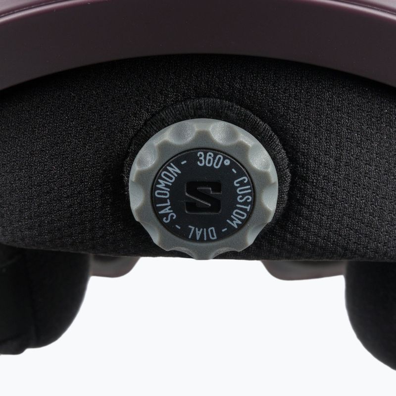 Lyžařská helma Salomon Driver Pro Sigma S1 fialová L47012000 6