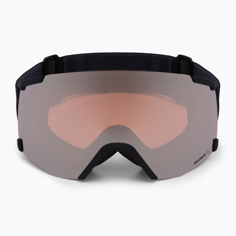 Lyžařské brýle Salomon S/View Access S2 Black/Tonic Orange L47006500 2