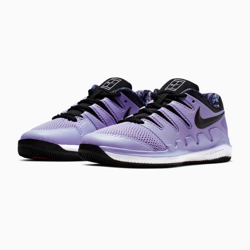 Dětské tenisové boty Nike Court Vapor X Jr purple agate/white/hyper crimson/black 3