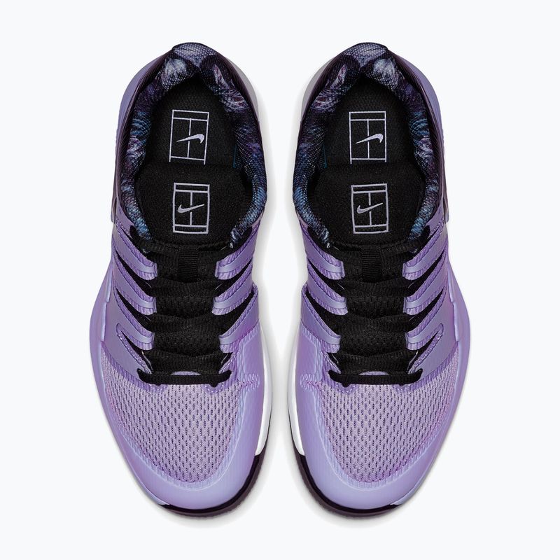 Dětské tenisové boty Nike Court Vapor X Jr purple agate/white/hyper crimson/black 5