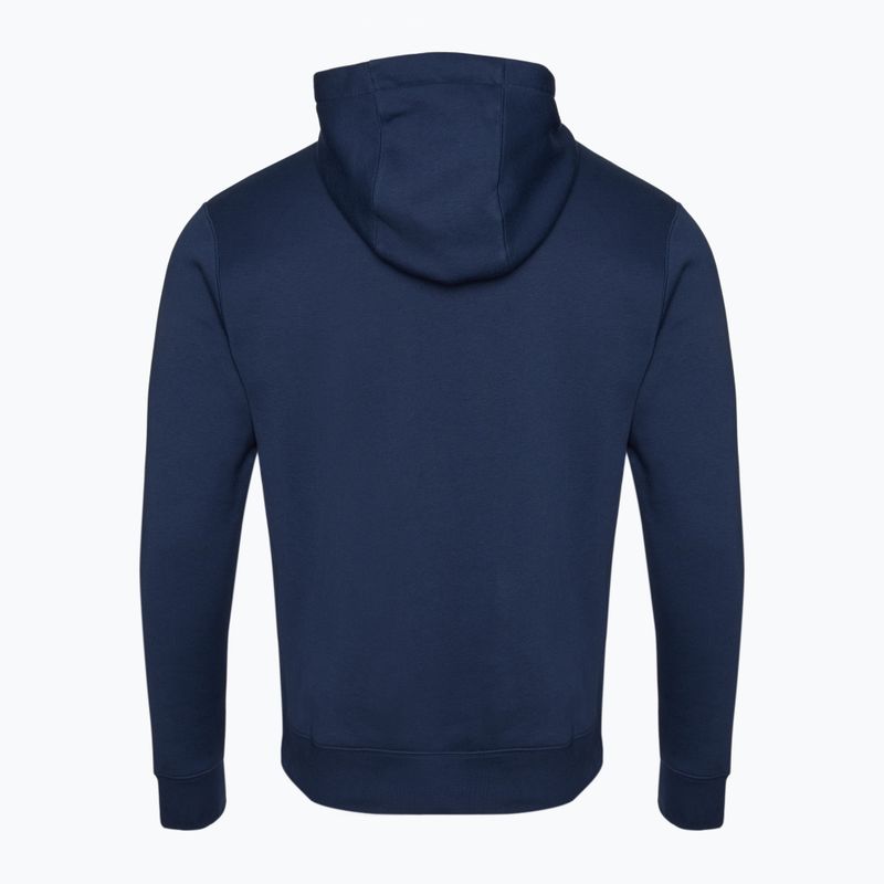 Pánská mikina  Nike Sportswear Club Fleece Hoodie midnight navy/midnight navy/white 2