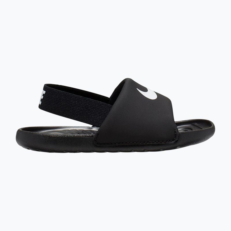 Dětské pantofle Nike Coffee black/white/white/white 8