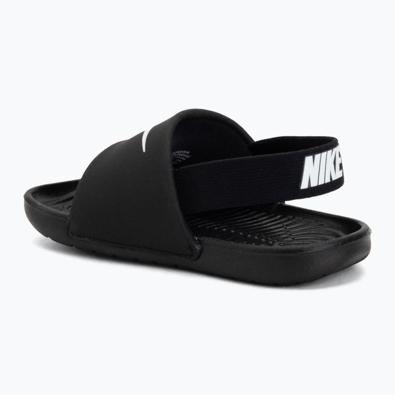 Dětské pantofle Nike Coffee black/white/white/white 3