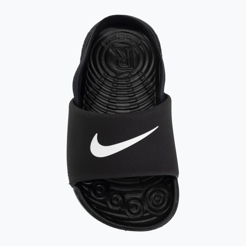Dětské pantofle Nike Coffee black/white/white/white 5