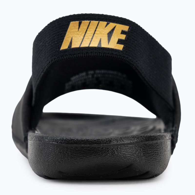 Dětské nazouváky Nike Coffee black/metallic gold 6