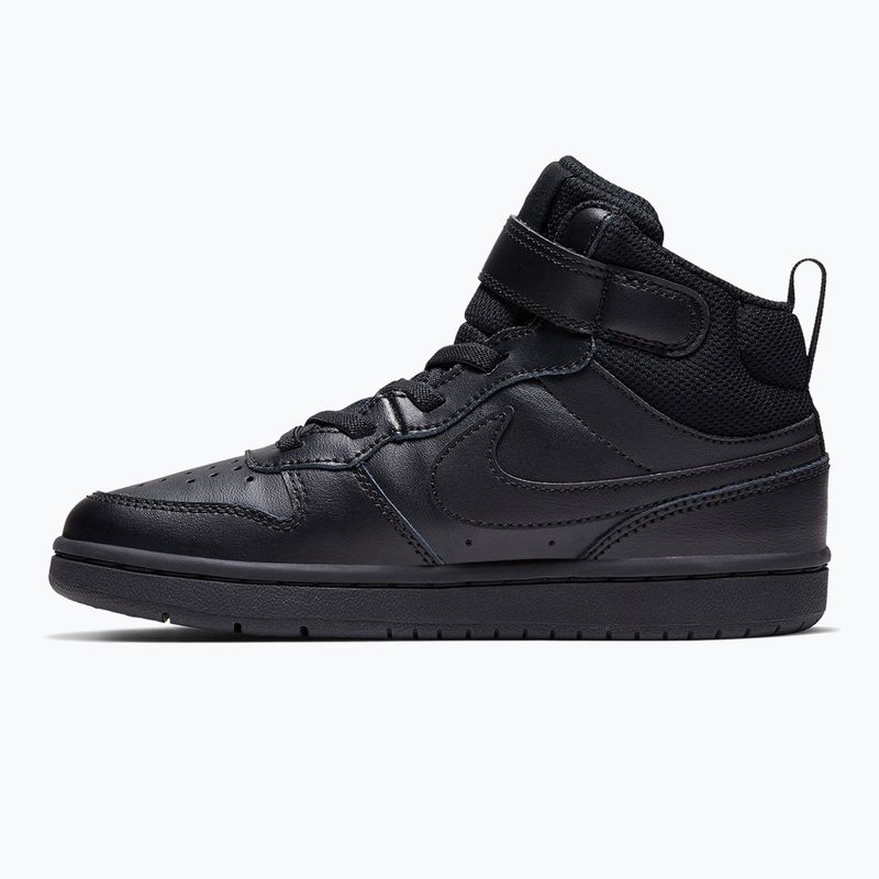 Dětské boty do vody Nike Court Borough Mid 2 black/black/black 2
