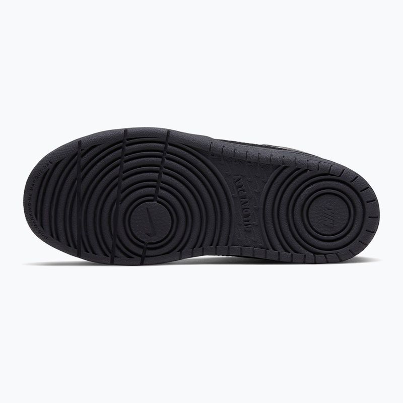 Dětské boty do vody Nike Court Borough Mid 2 black/black/black 3
