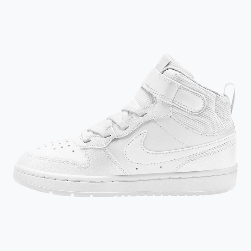 Dětské boty do vody Nike Court Borough Mid 2 white/white/white 2
