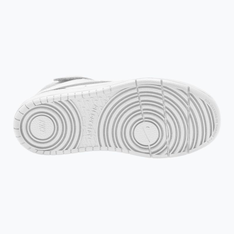 Dětské boty do vody Nike Court Borough Mid 2 white/white/white 3