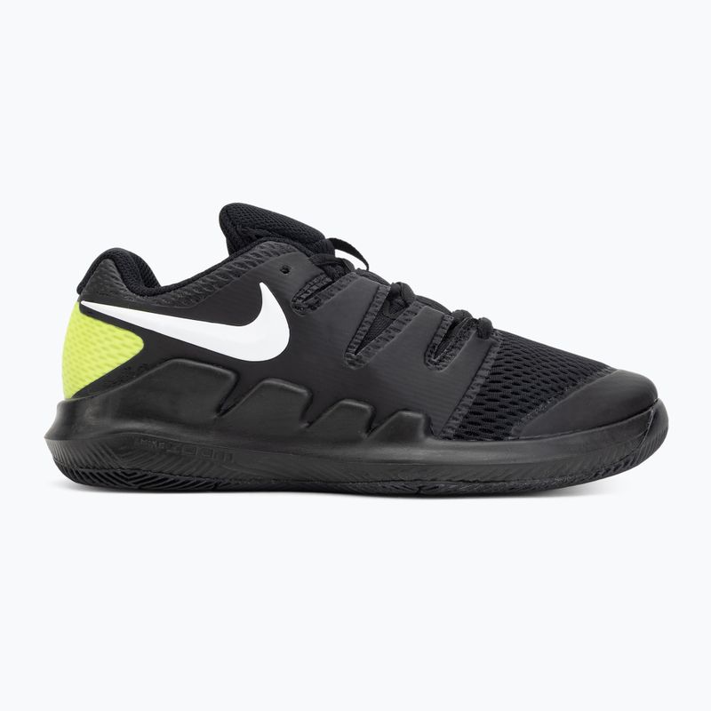 Dětské tenisové boty Nike Court Vapor X Jr black/volt/white 2