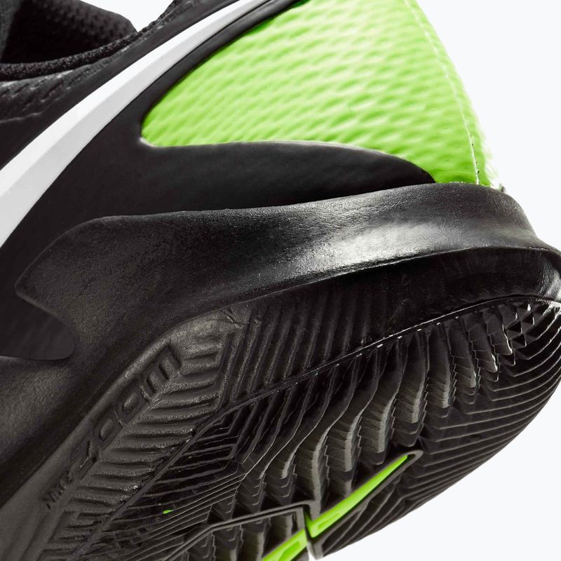 Dětské tenisové boty Nike Court Vapor X Jr black/volt/white 9