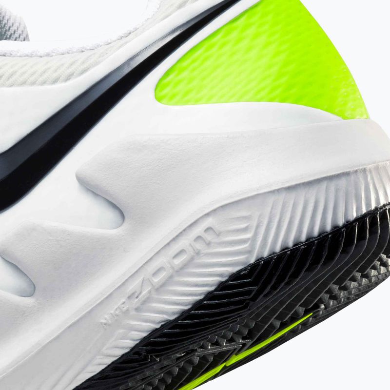 Dětské tenisové boty Nike Court Vapor X Jr white/volt/black 8