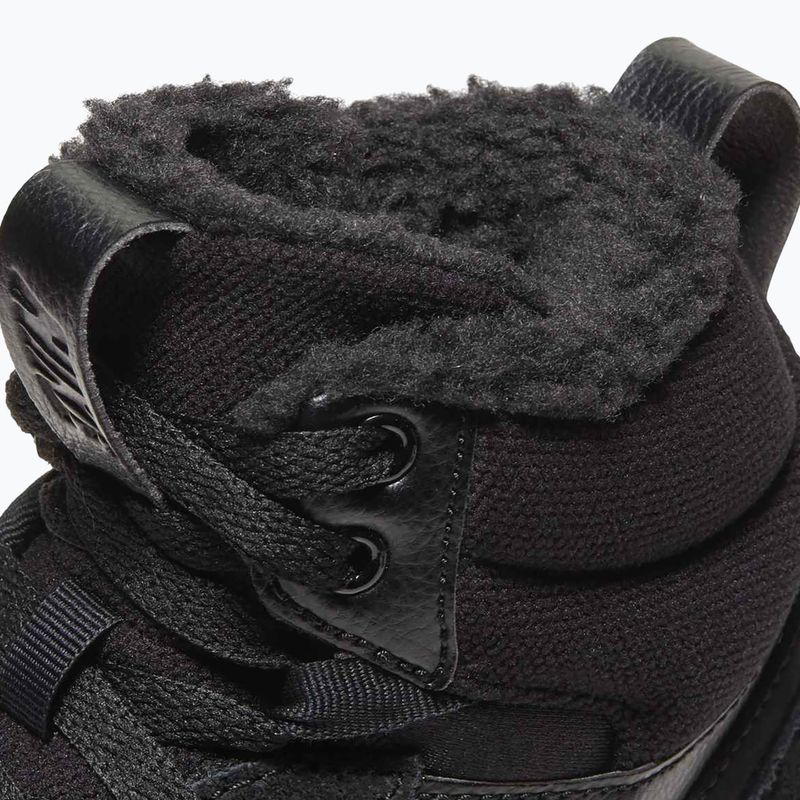 Dětské boty Nike Court Borough Mid 2 black/black/black 7