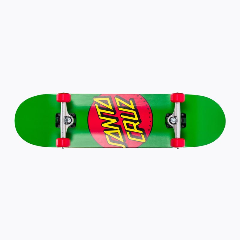 Santa Cruz Classic Dot Mid 7.8 skateboard green 118731