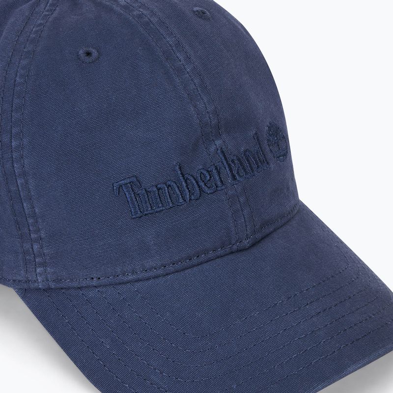 Pánská kšiltovka Timberland Cotton Canvas peacoat 3