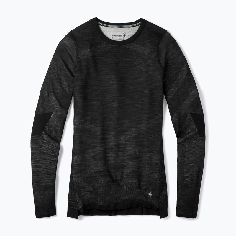Dámská termoakční mikina Smartwool Intraknit Merino 200 Crew black/white 4