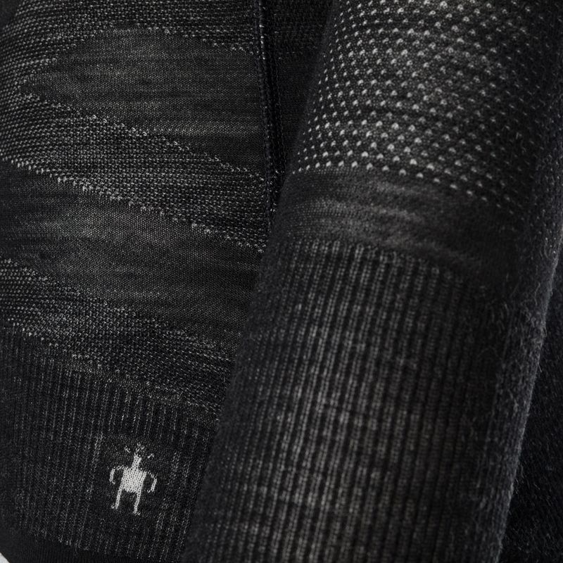 Dámská termoakční mikina Smartwool Intraknit Merino 200 Crew black/white 3