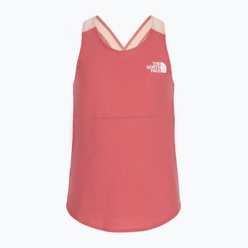 Dámské trekingové tričko The North Face Never Stop Tank Top růžové NF0A5J3R3961