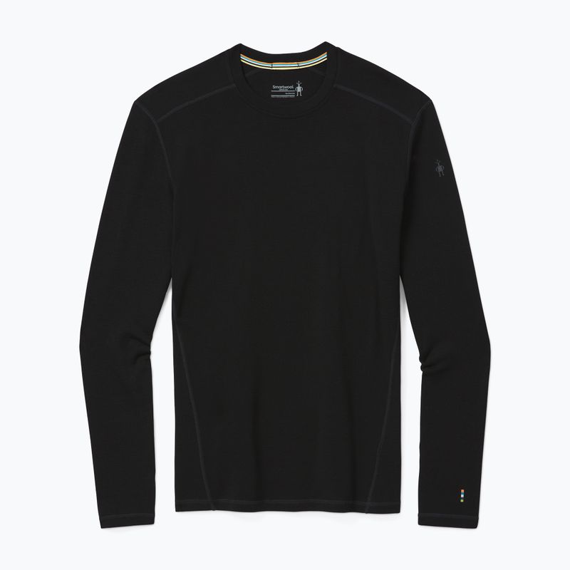 Pánská termoakční mikina Smartwool Merino Base Layer Crew Boxed black 5