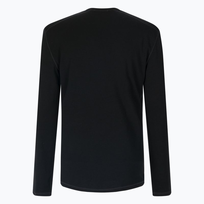 Pánská termoakční mikina Smartwool Merino Base Layer Crew Boxed black 2